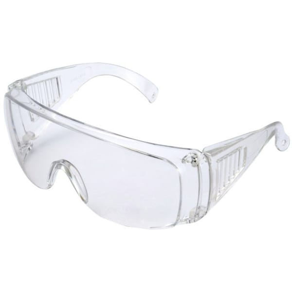 Lookers Safety Glasses, Anti-Scratch, Clear Lens, Frameless Lookers-C - main